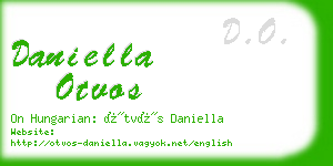 daniella otvos business card